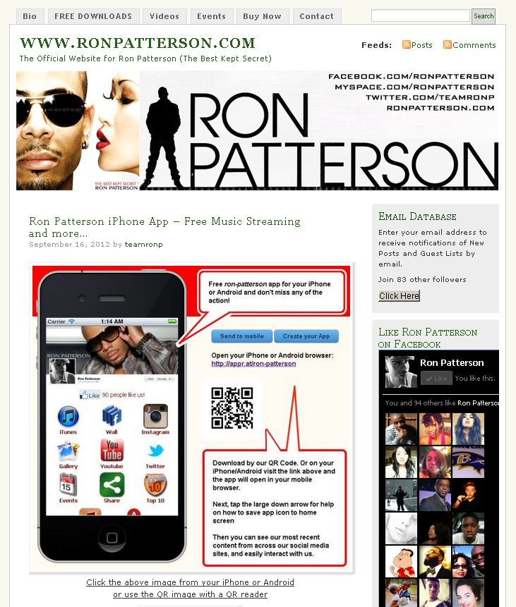 WWW.RONPATTERSON.COM