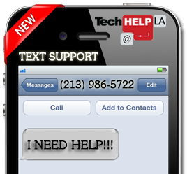Tech Help LA Text Support